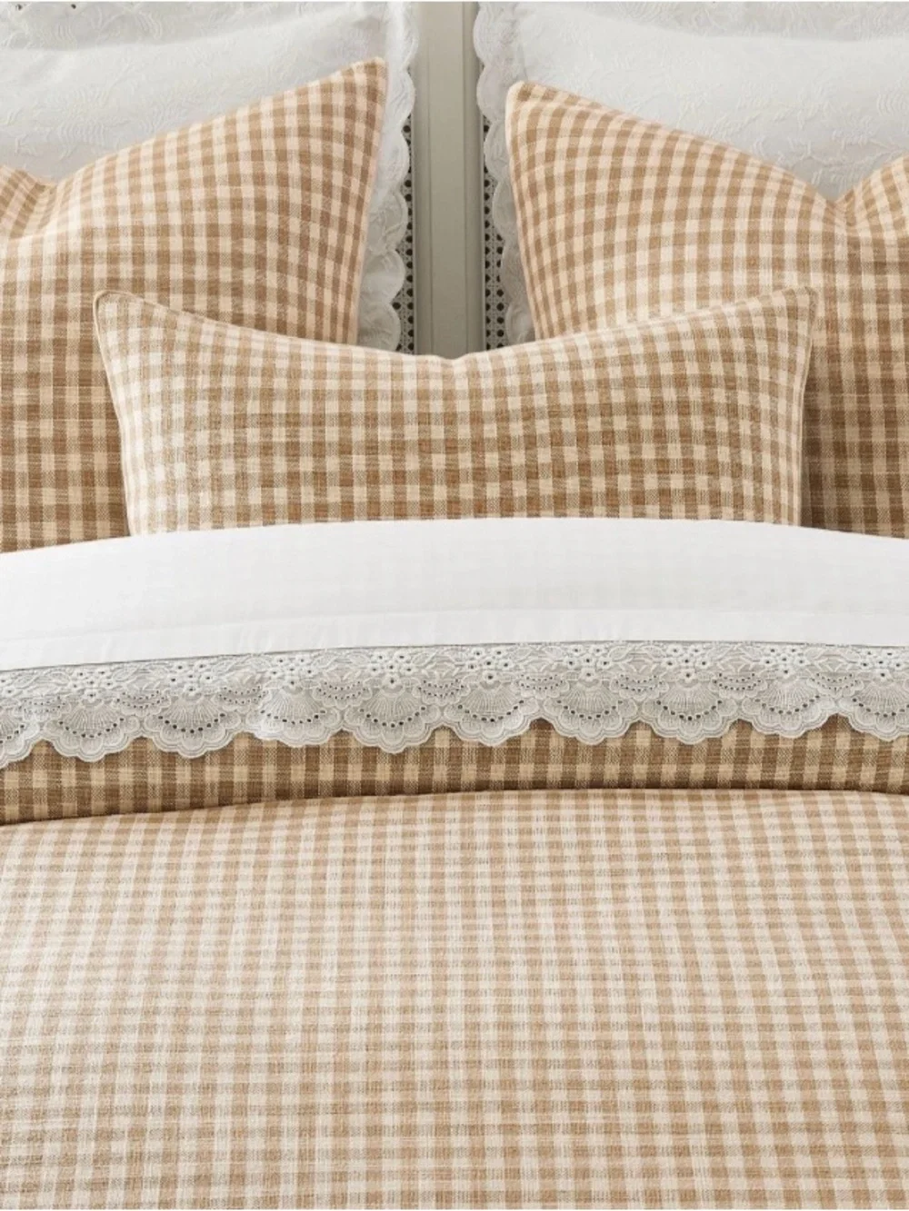 Pottery Barn Blaine Plad Euro Sham (only) set of 2